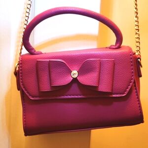 Mini Kelly Bow Handbag